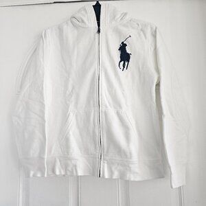 Polo by Ralph Lauren Big Pony Spa Full Zip Terry Hoodie (L: 14/16)